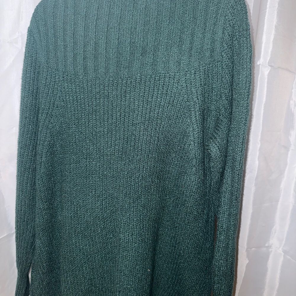 Leo & Nicole Teal Knit Sweater